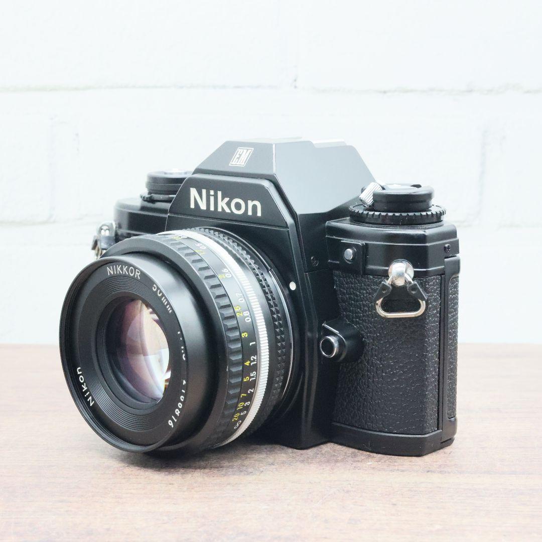 【完動品】Nikon EM / AI NIKKOR 50mm F1.8 S