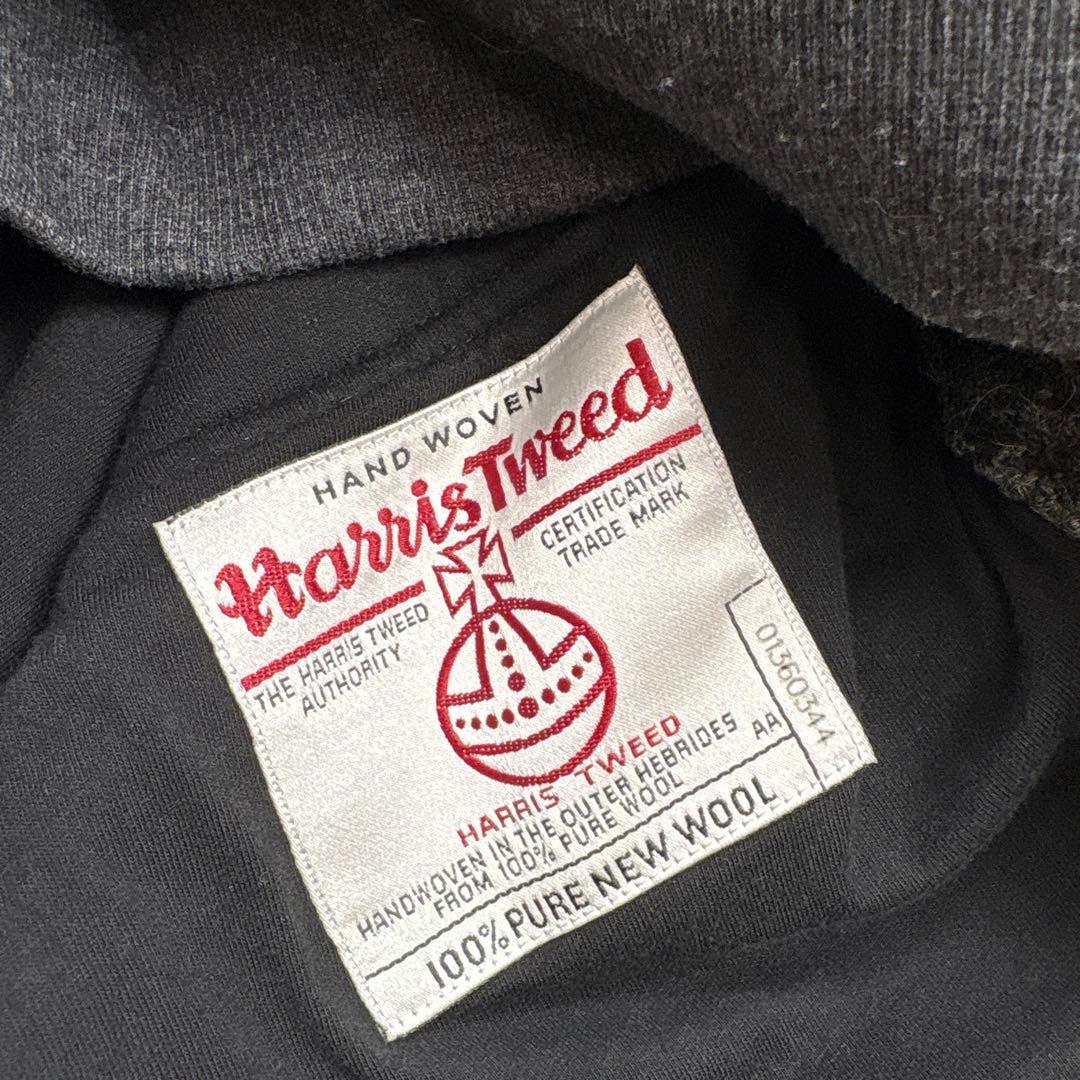 WOOYOUNGMI ウーヨンミ　ハリスツイード切替スウェットジャケット