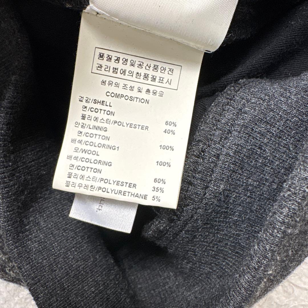 WOOYOUNGMI ウーヨンミ　ハリスツイード切替スウェットジャケット