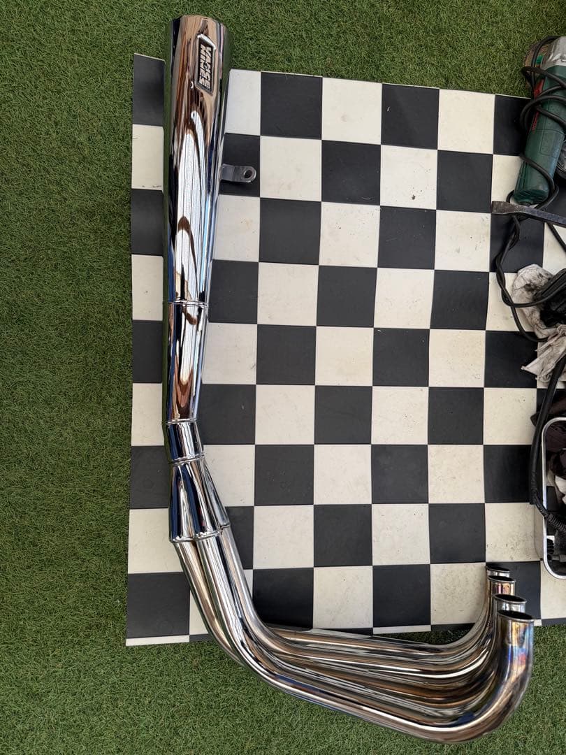 バンス&ハインズメガホンマフラー Z1 Z2 KZ1000mk2 Z系