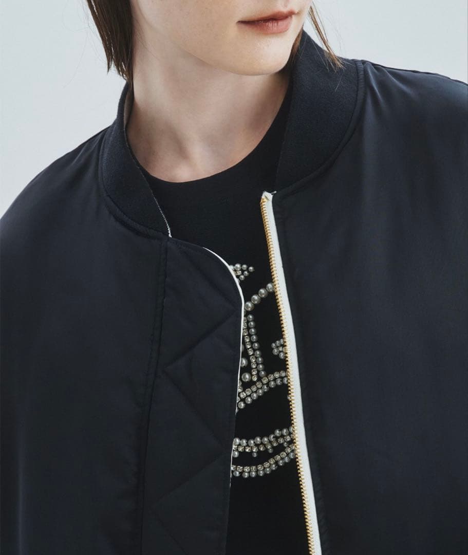 リバーシブルミリタリージャケット