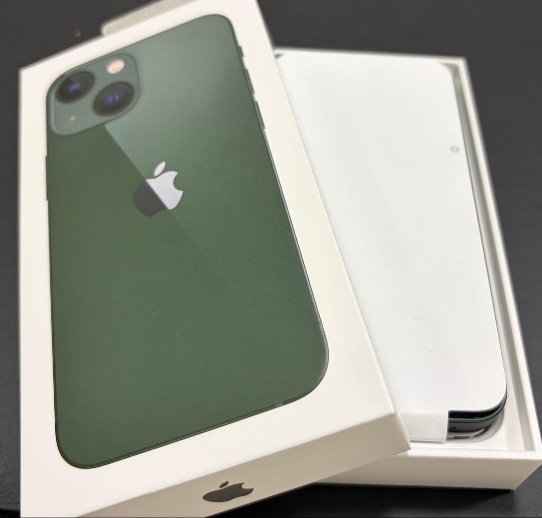【iPhone 13 mini】グリーン 256GB SIMフリー