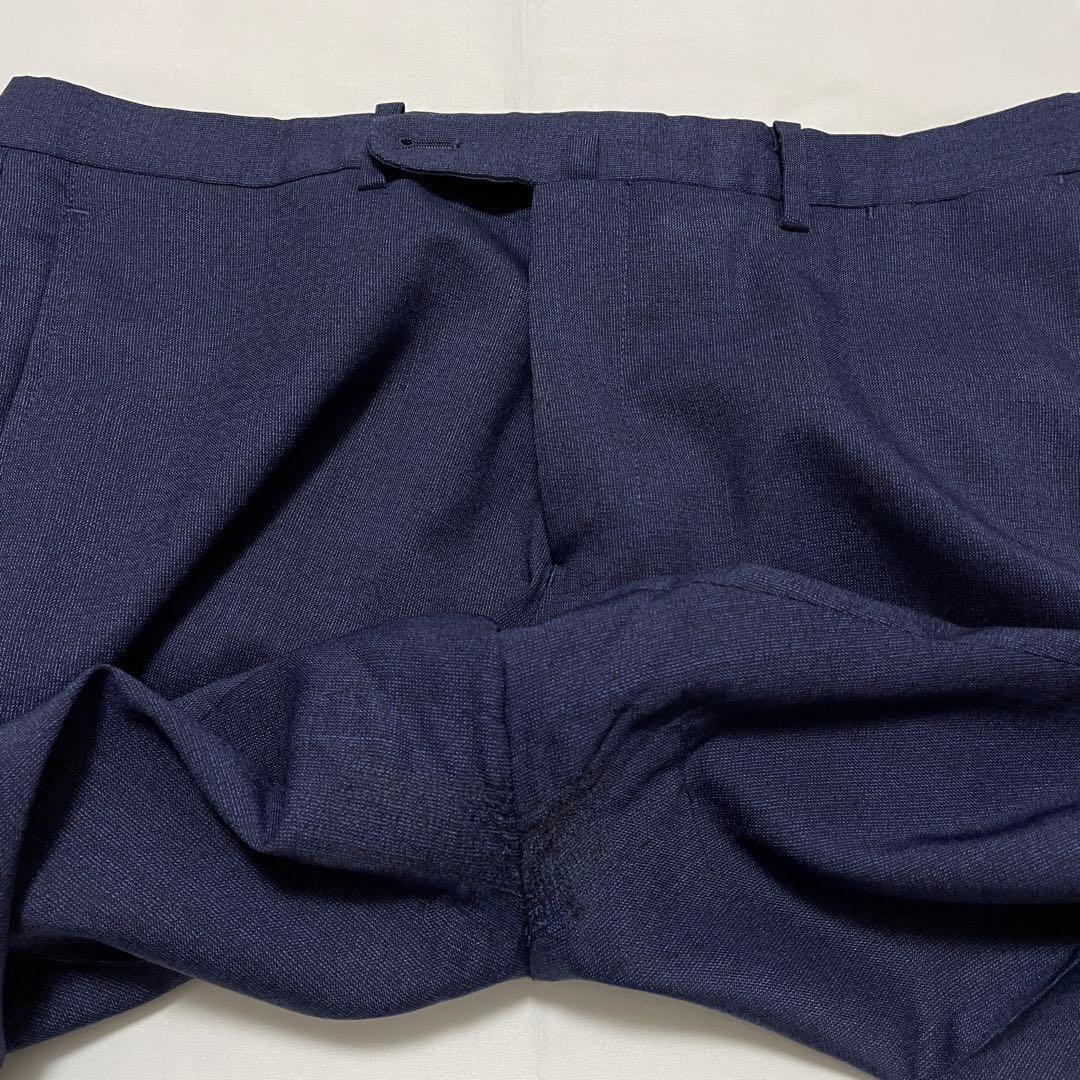 人気✨️ユニバーサルランゲージ CANONICO スーツ 紺 ネイビー 48サイズ