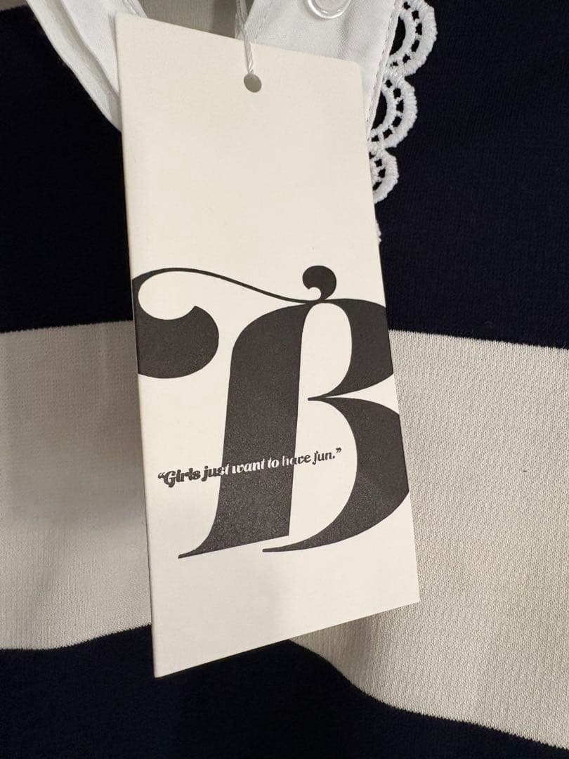 新品Bibiy. FRANCINE RUGBY TOP ビビィ