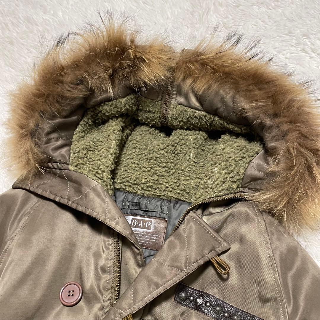 y2k 00s archive N-2B リアルファー　ボンバージャケット　光沢