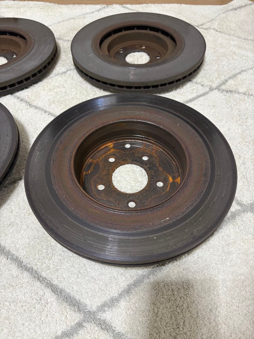 V36 スカイラインクーペ　355mmブレーキローター 前後 セット