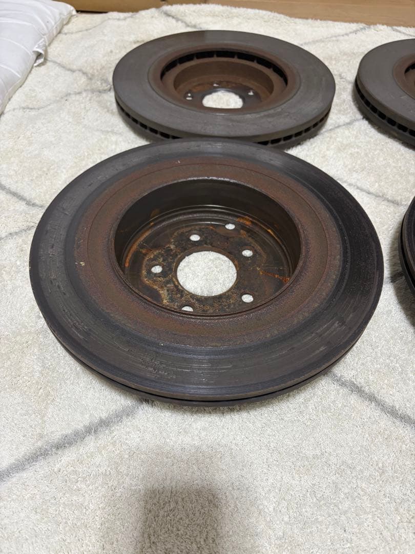 V36 スカイラインクーペ　355mmブレーキローター 前後 セット