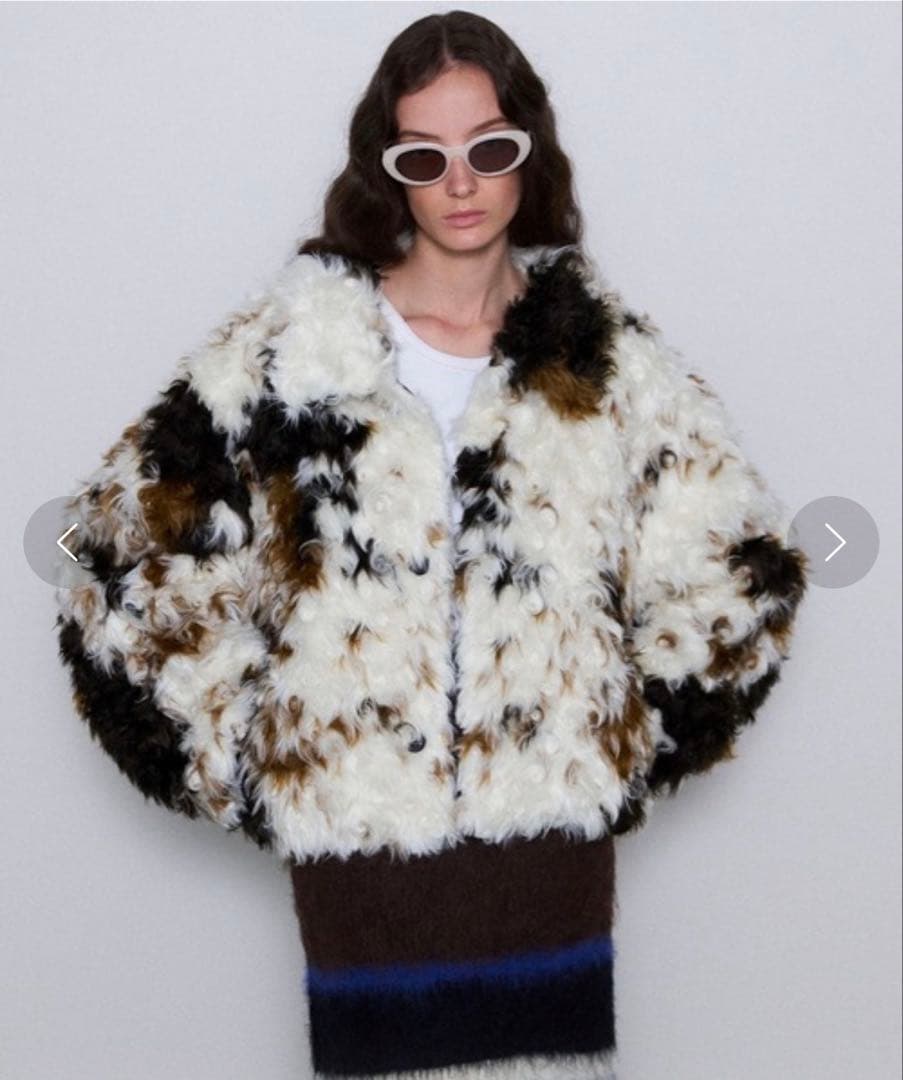 MAISON SPECIAL♡Curl Faux Fur Coat