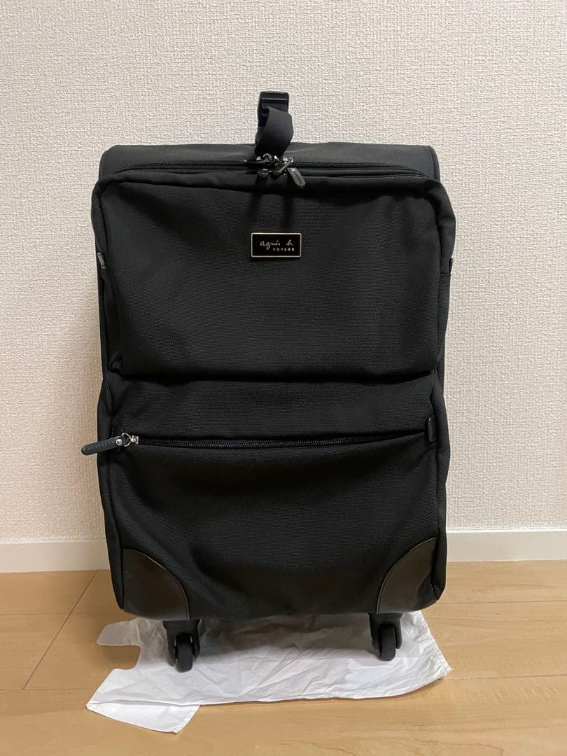 アニエス ベー ボヤージュ　黒キャリーケース