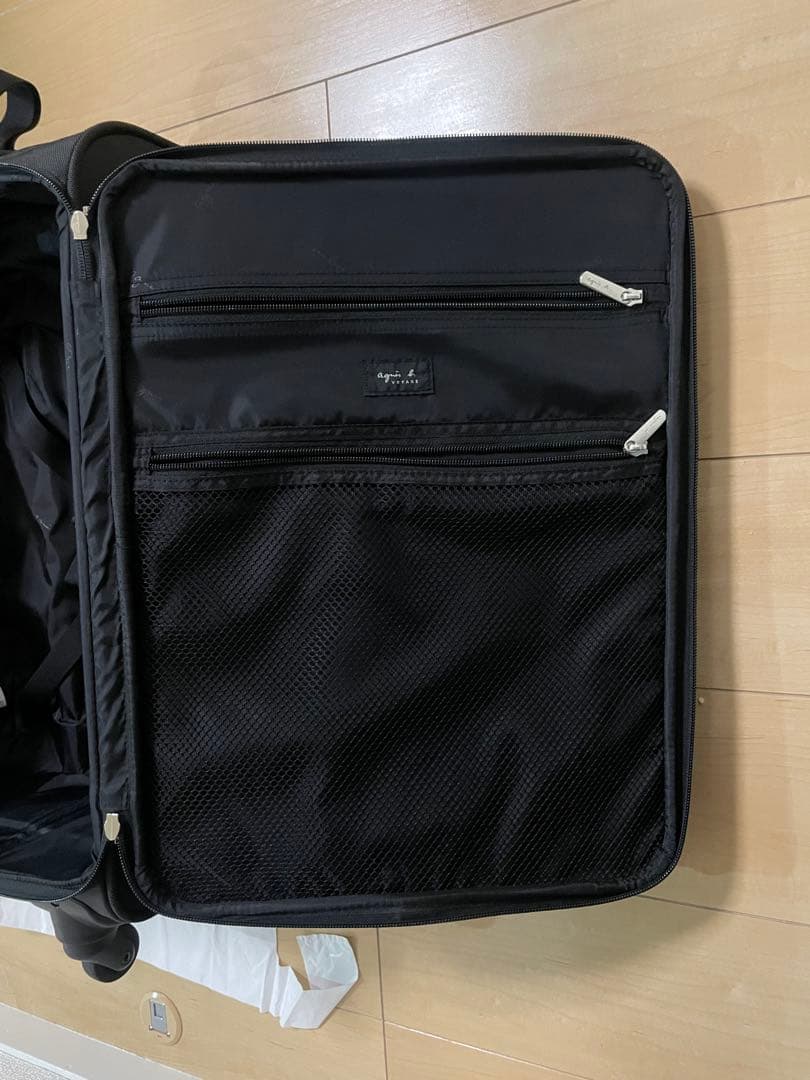 アニエス ベー ボヤージュ　黒キャリーケース