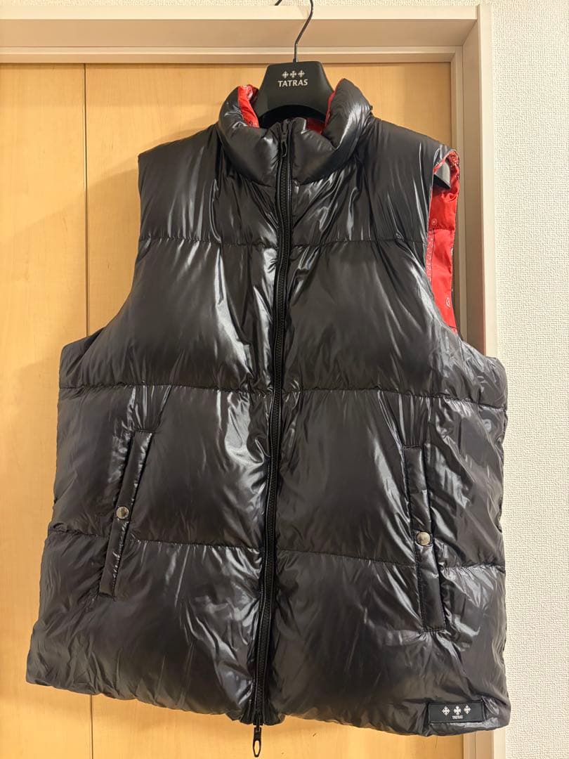 TATRAS ダウンベスト ペイズリー リバーシブル タトラス