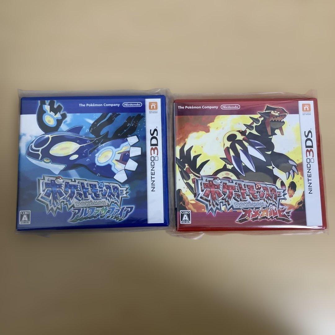 ポケットモンスター アルファサファイア & オメガルビー セット　新品未開封