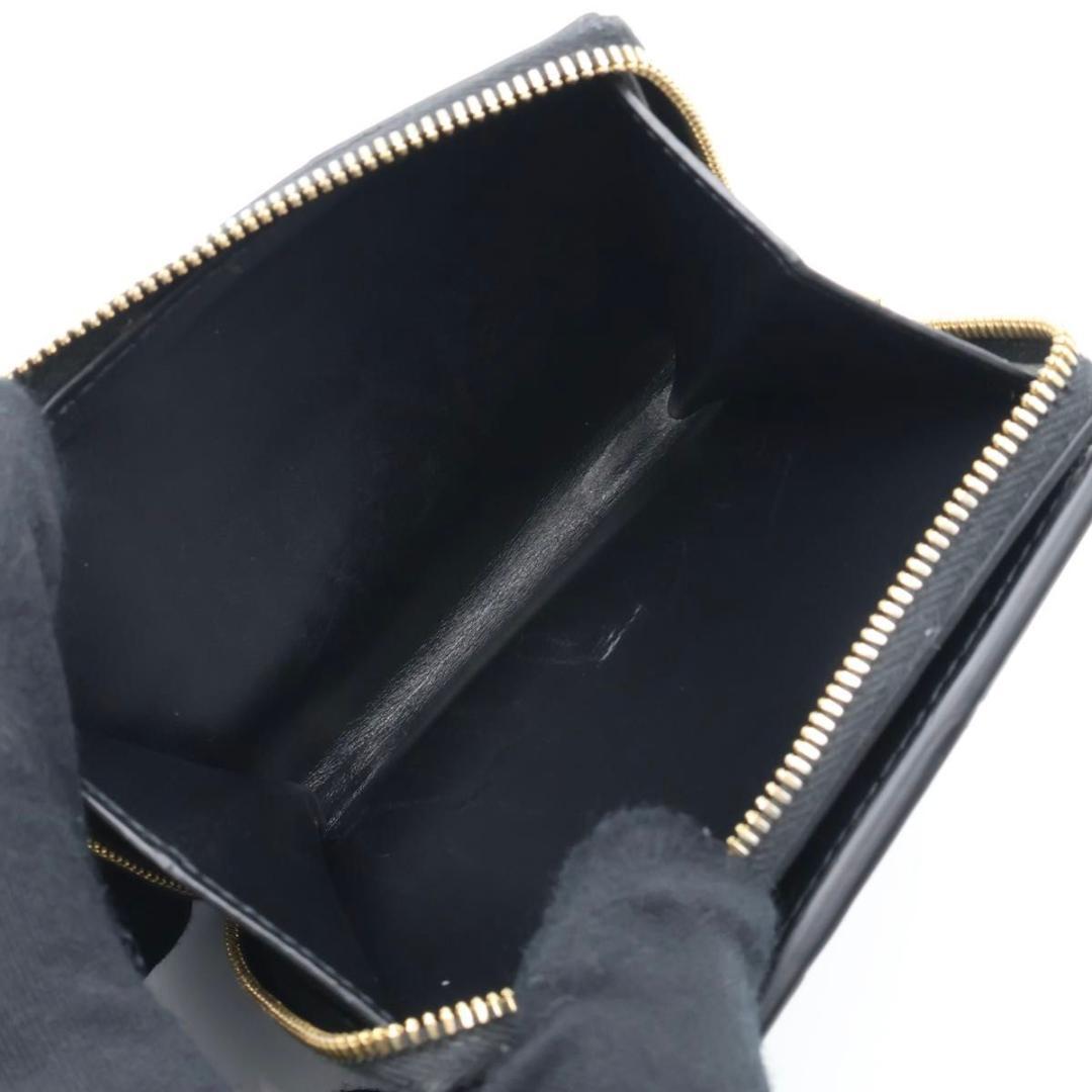【極美品】BOTTEGAVENETA 折り財布　黒　コンパクトジップウォレット