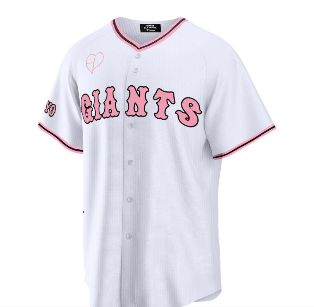 読売ジャイアンツxBLACKPINK ホワイトユニホーム S