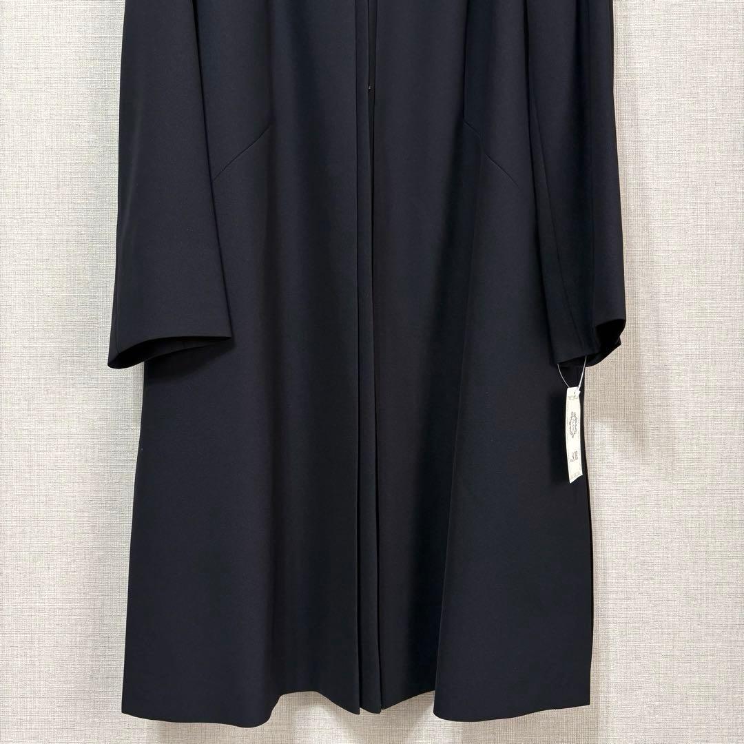 新品　東京ソワール 濃紺 フォーマル ロングジャケット 19号 ノーカラー