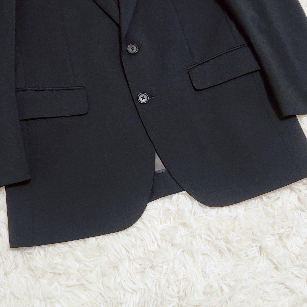 【極美品】FABRIC TOKYO 日本製 セットアップスーツ ブラック