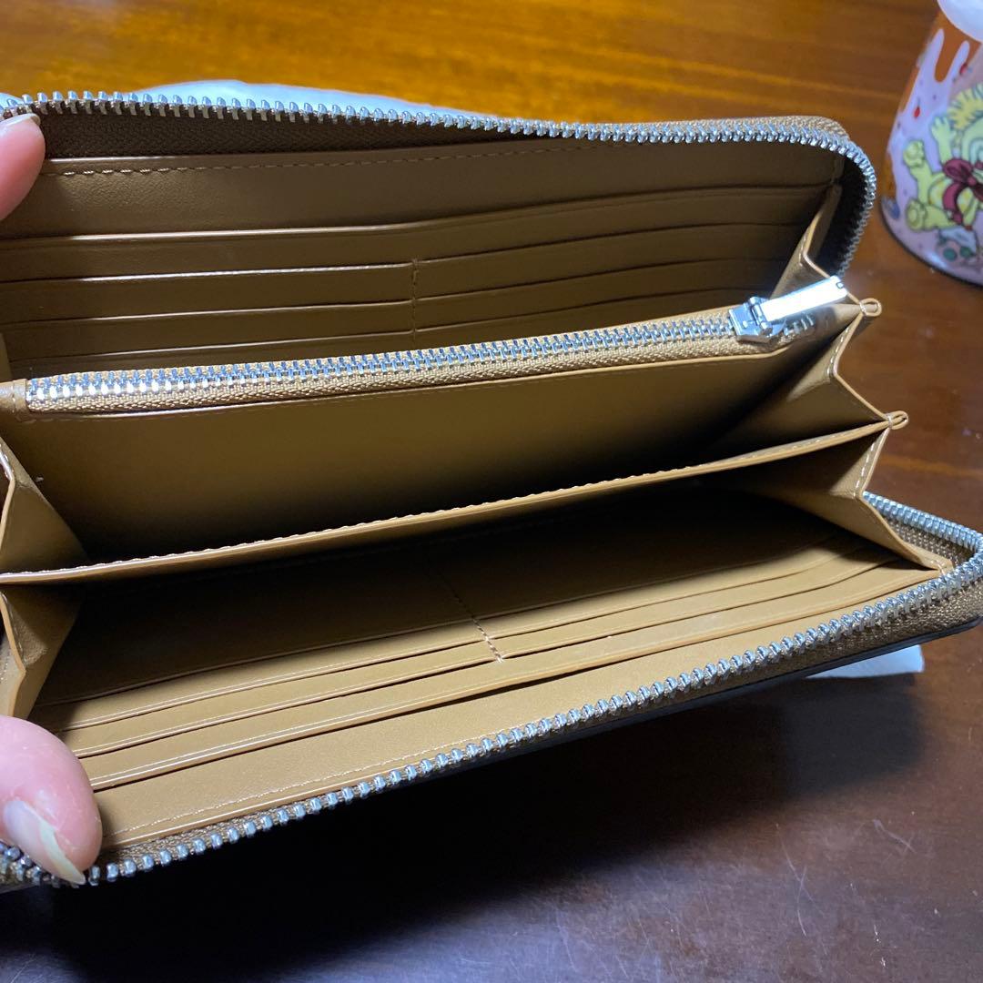 COACH 長財布 ブラウン系