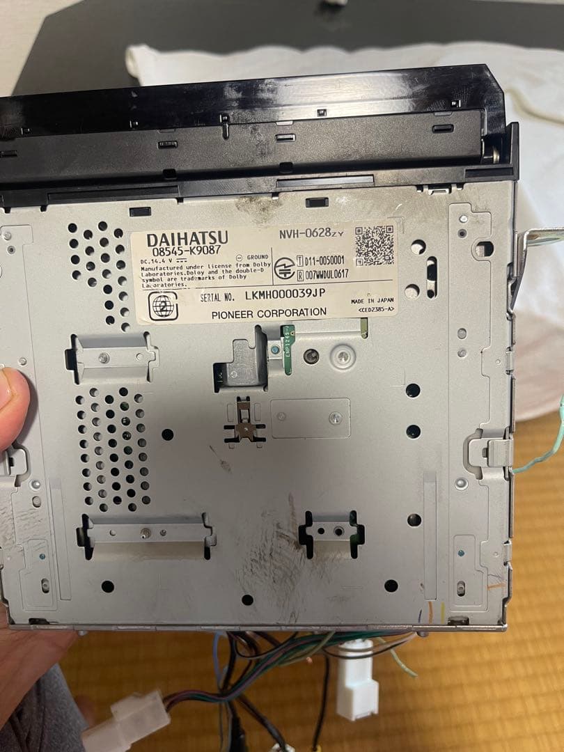 ダイハツ純正　カーナビ　NHZP-D63D