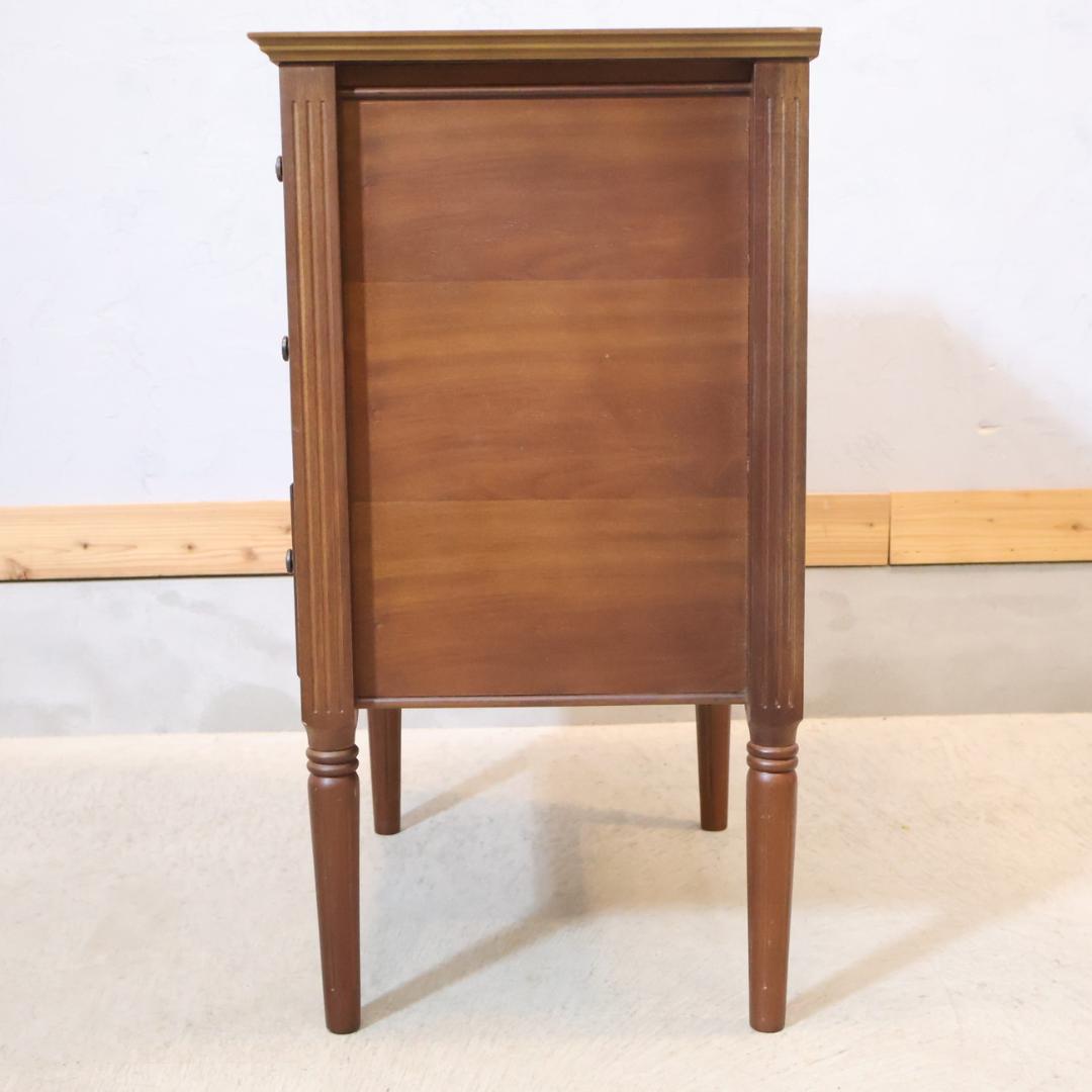 アンティーク調 3段チェスト ウイン4113 クラシック 西洋家具風 タンス