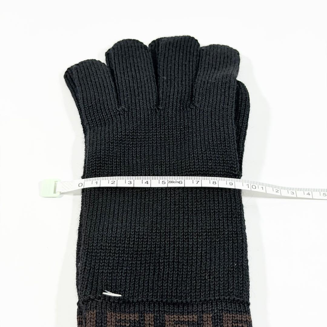 FENDI フェンディ 手袋 ズッカ柄