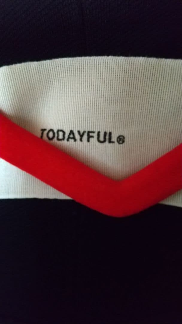 todayful Uneck Pullover Jacket 38 トゥデイフル
