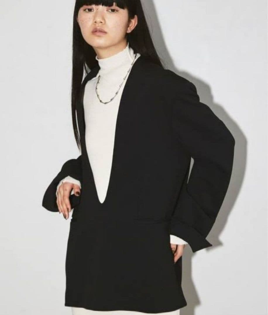 todayful Uneck Pullover Jacket 38 トゥデイフル