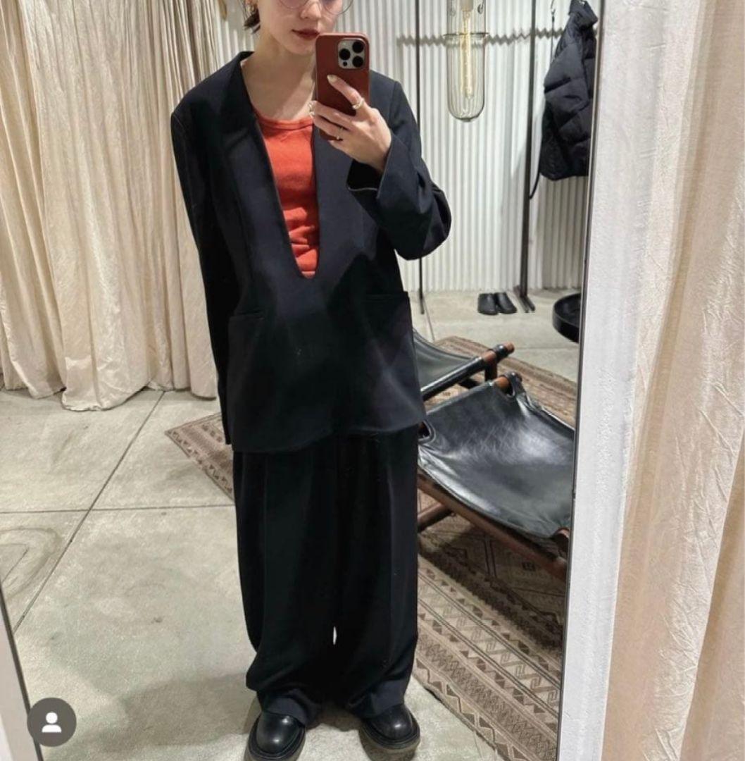 todayful Uneck Pullover Jacket 38 トゥデイフル