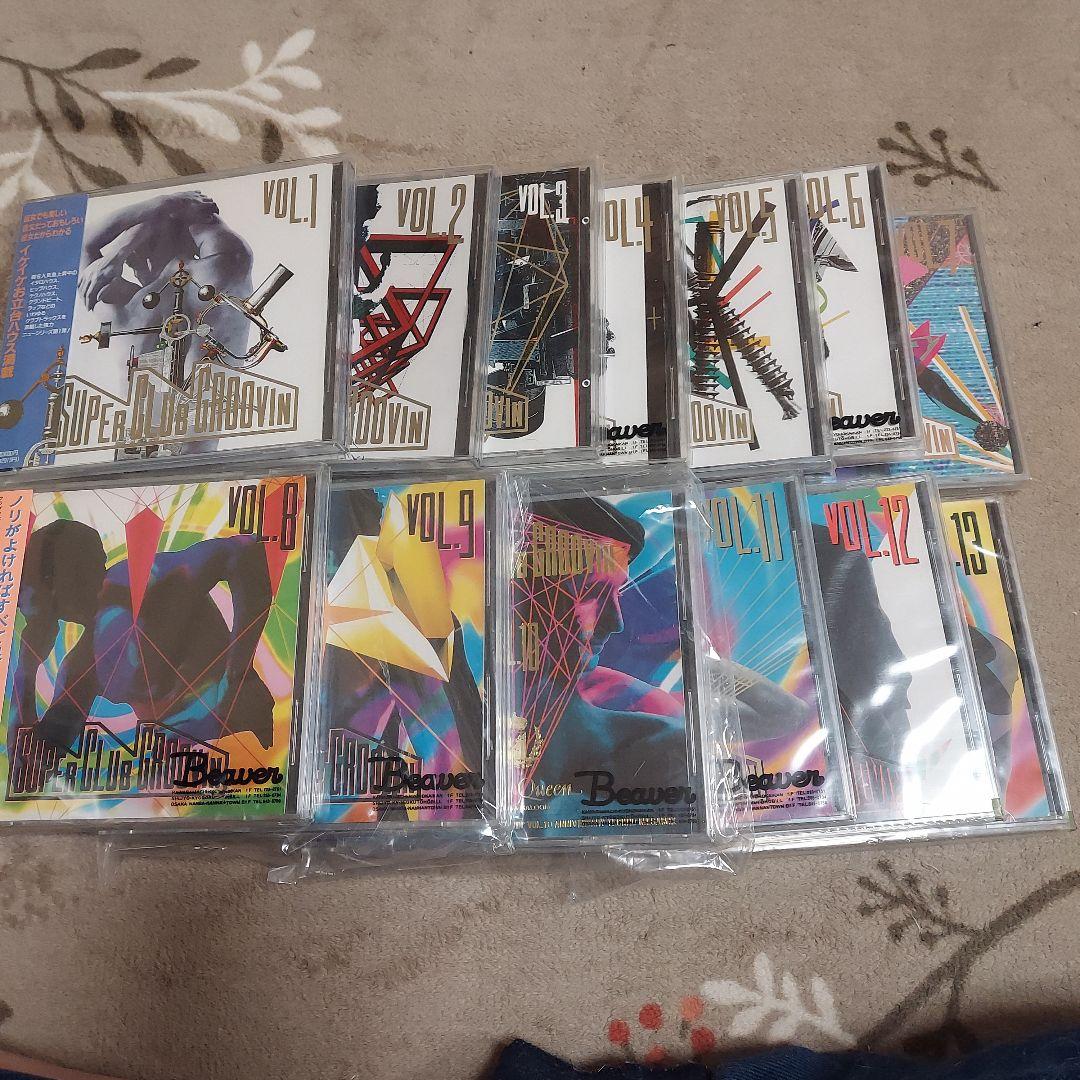 D*1様 洋楽スーパークラブグルーヴィンVol1～13セット計13枚
