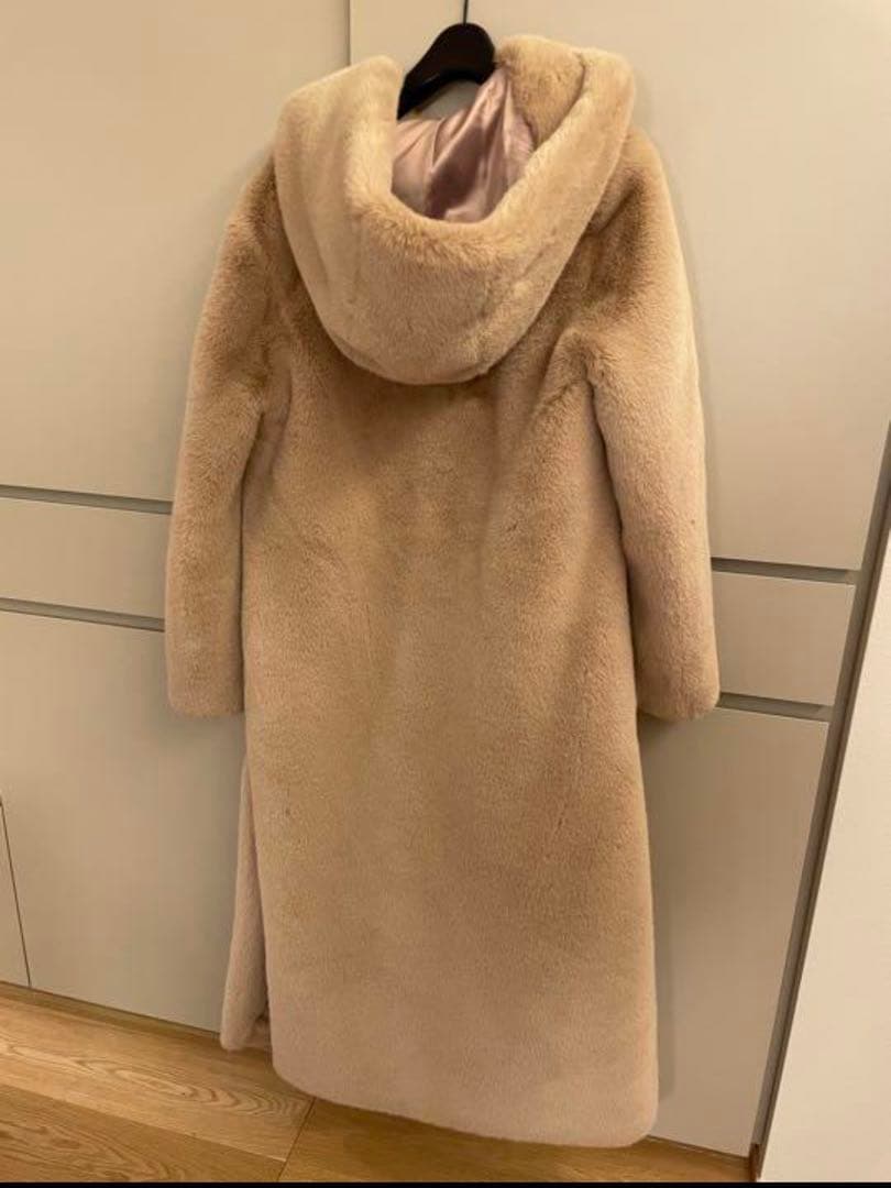 Lemonplet（レモンプレット）　ロングファーコート