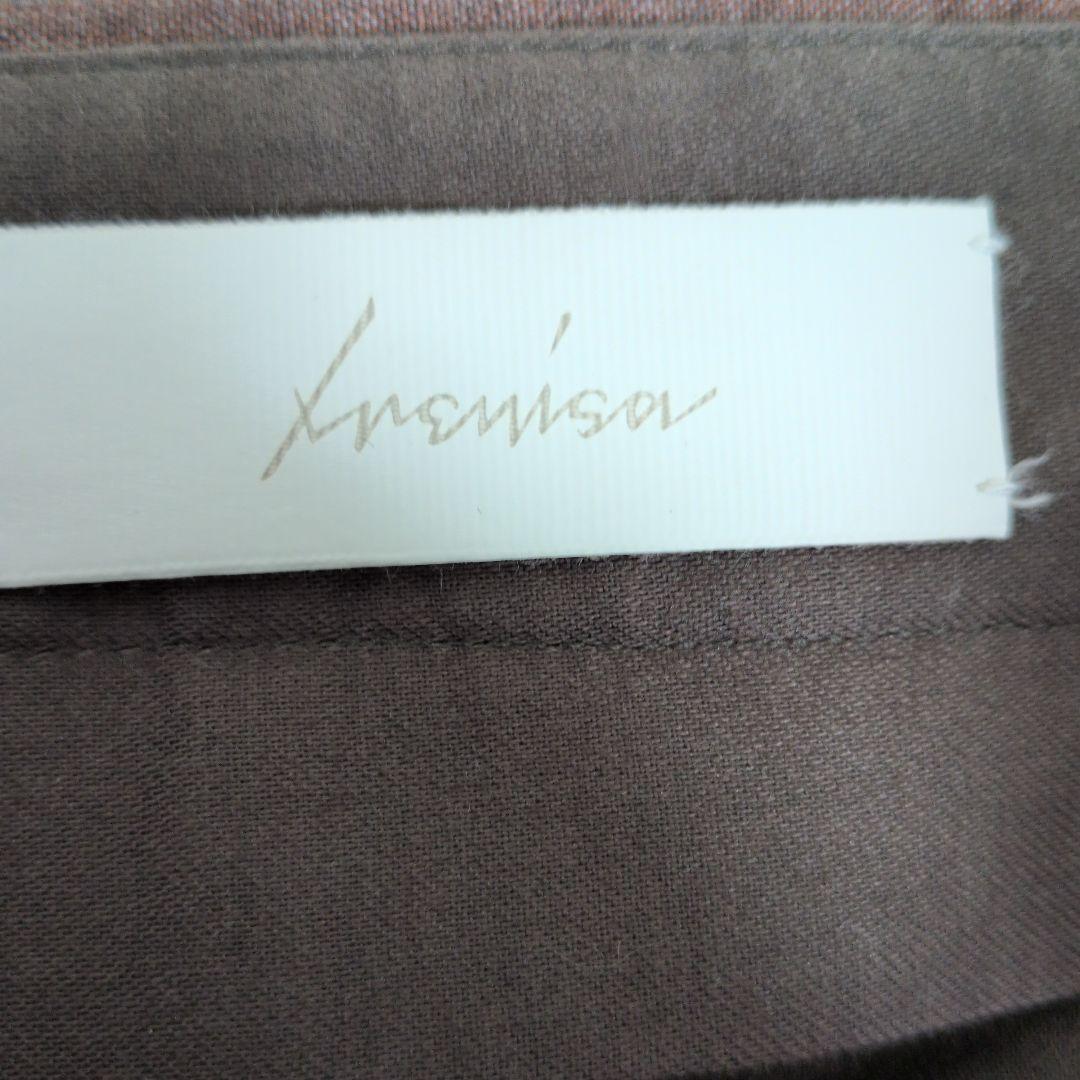 Irenisa ツータックワイド ブラウン スラックス サイズ3