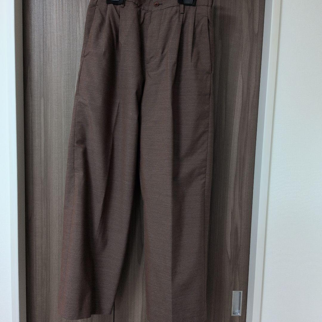 Irenisa ツータックワイド ブラウン スラックス サイズ3