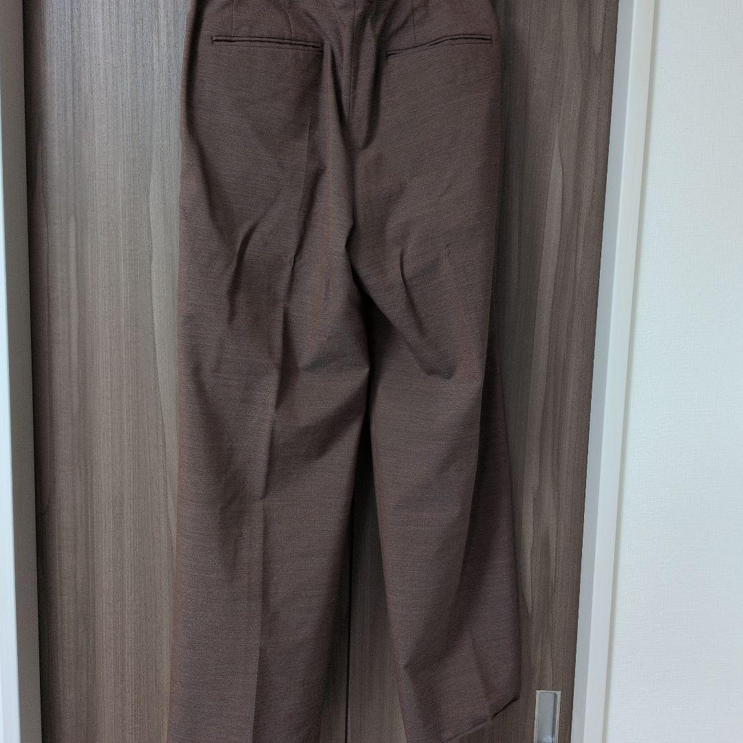 Irenisa ツータックワイド ブラウン スラックス サイズ3