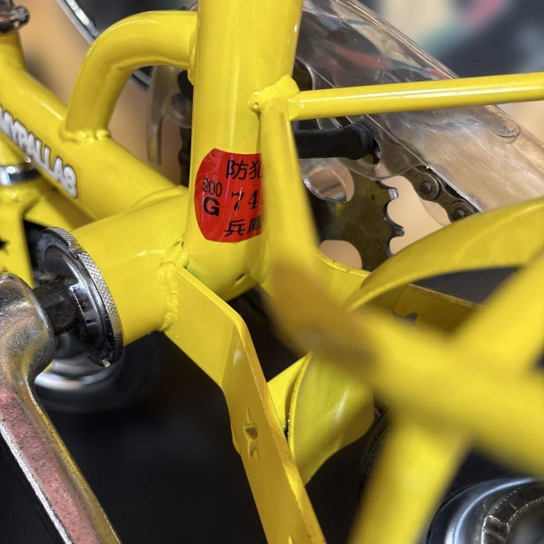 ミニ自転車 MYPALLAS マイパラス　豆チャリ　自立スタンド付き