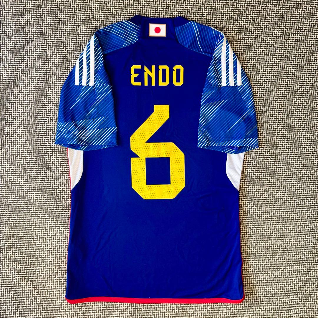 【正規品】遠藤航 ＃６ 日本代表 ２０２２（H）カタールW杯モデル