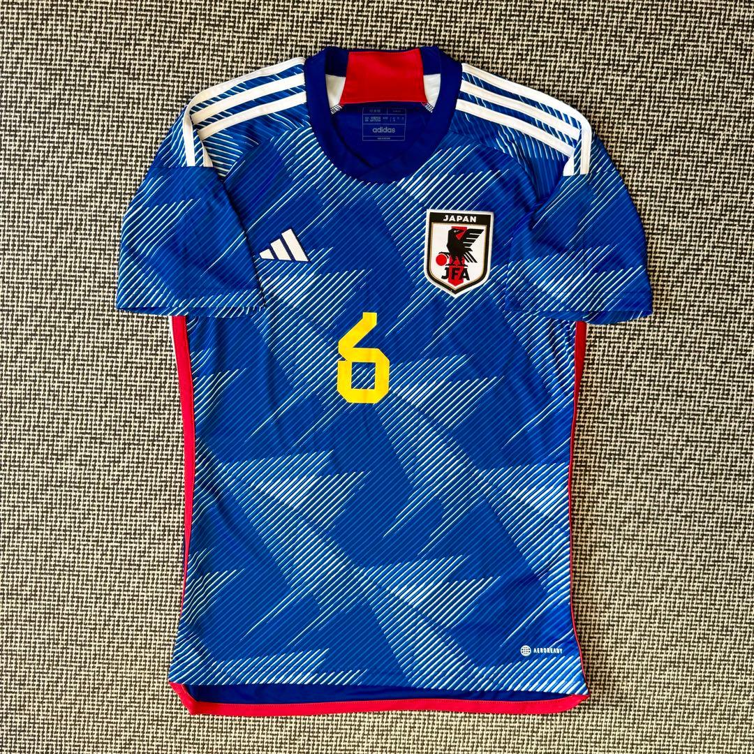 【正規品】遠藤航 ＃６ 日本代表 ２０２２（H）カタールW杯モデル