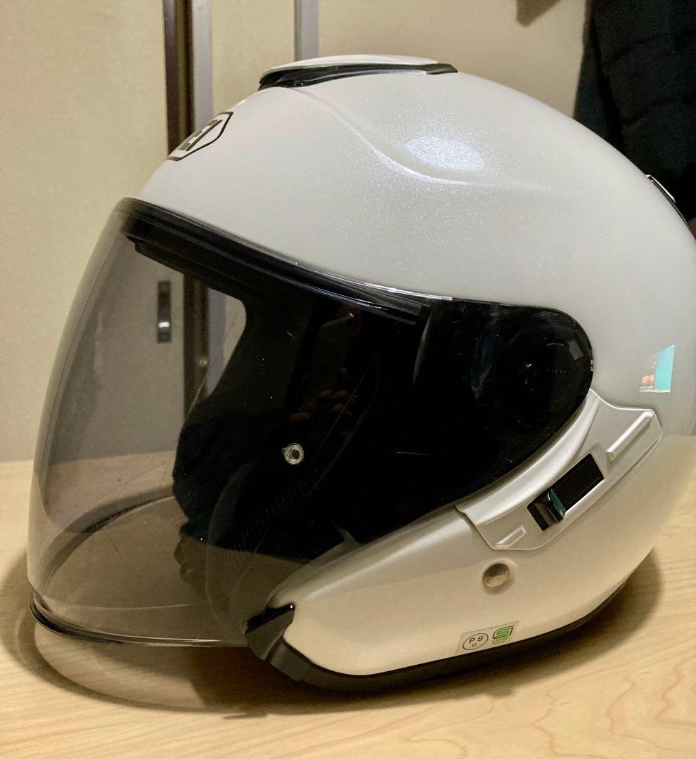 SHOEI J-Cruise ホワイト ジェットヘルメットLサイズ　美品