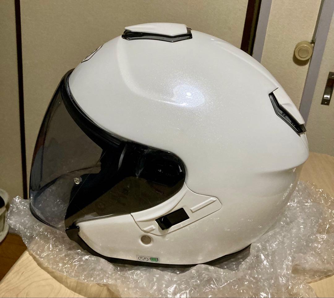 SHOEI J-Cruise ホワイト ジェットヘルメットLサイズ　美品