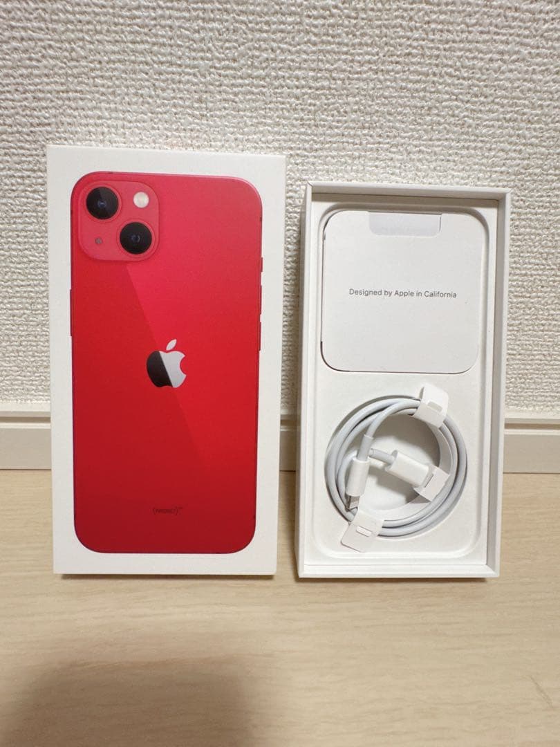 スマートフォン本体 Apple iPhone 13 128GB RED