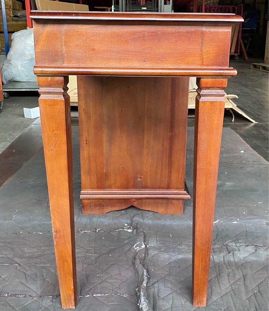 Mアウトレット アジアン デスク コロニアル アンティーク カントリー 書斎 机