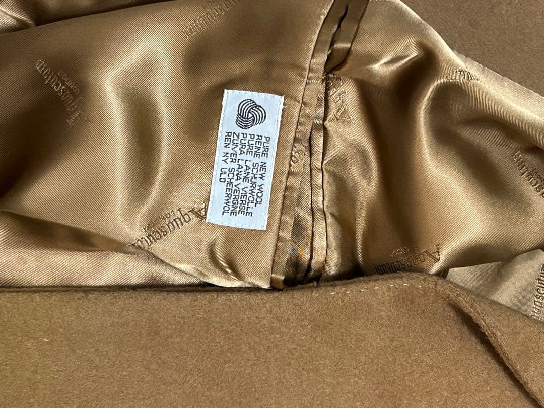 アクアスキュータム　チェスターコート　英国製