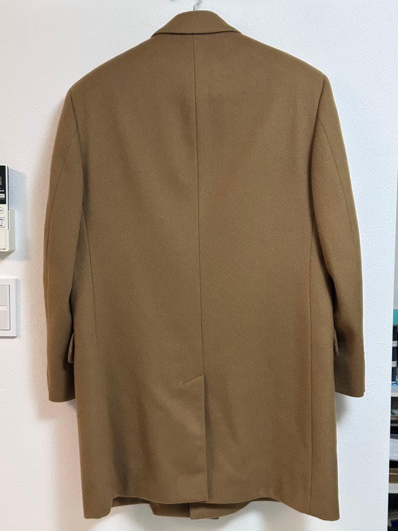 アクアスキュータム　チェスターコート　英国製