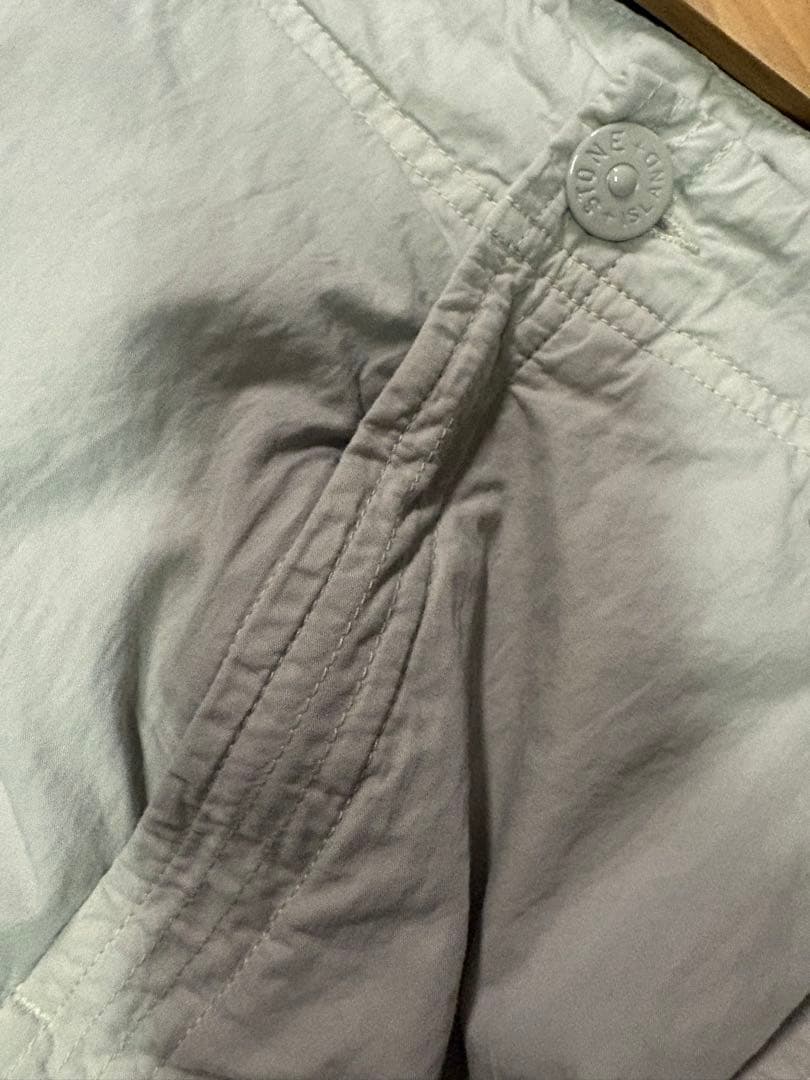 ストーンアイランド　ナイロン　パンツ　クリーム　アイボリー