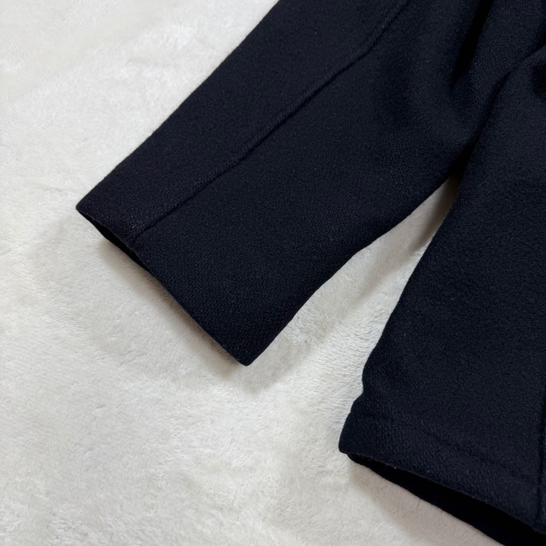 Schott シングル ピーコート キルティング メルトンウール USA 40