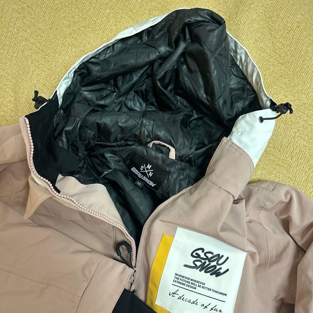 GSOU  フード付きスノーボードウェア