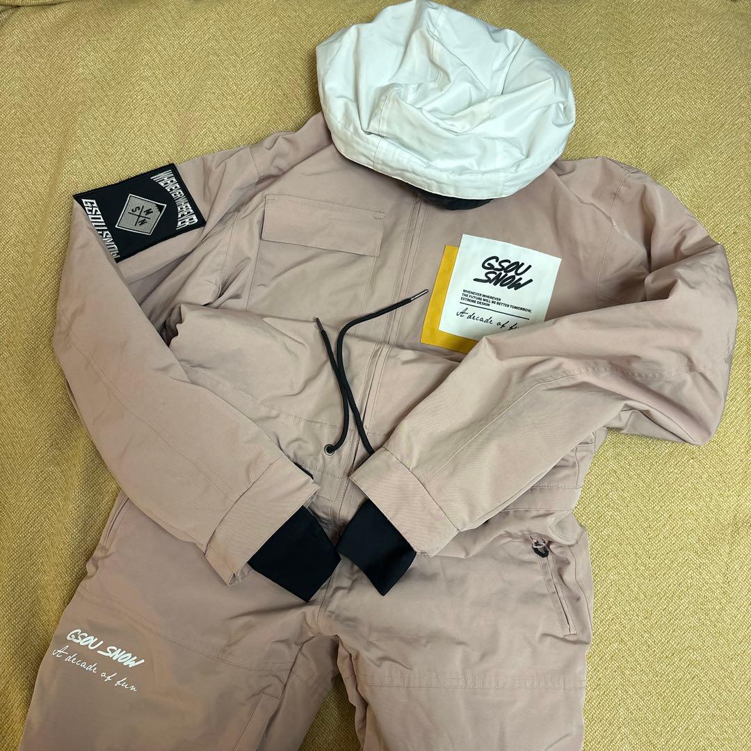 GSOU  フード付きスノーボードウェア