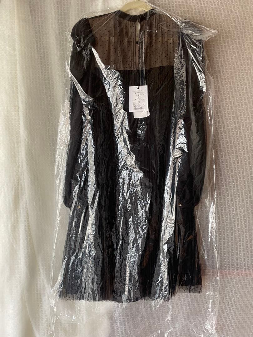 【年末値下】French Pleated Lace Dress