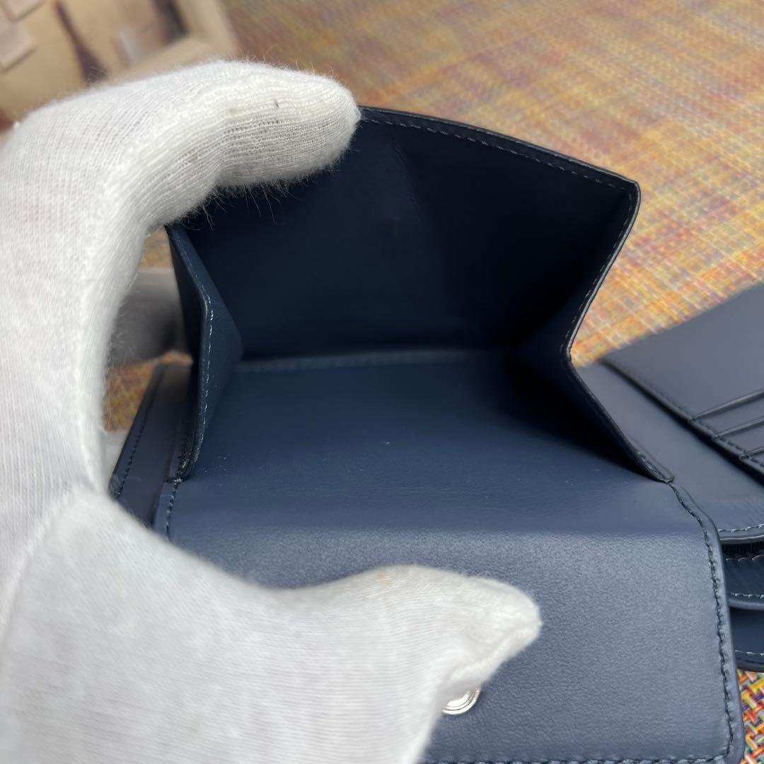 ✨極美品✨ LOEWE ロエベ バイフォールド　ウォレット　サテンカーフ