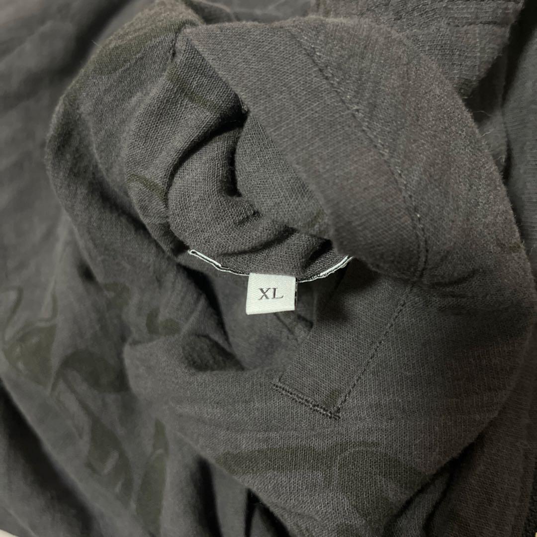 Sasquatchfabrix.魔除け レース リバーシブル ジャケット 黒XL