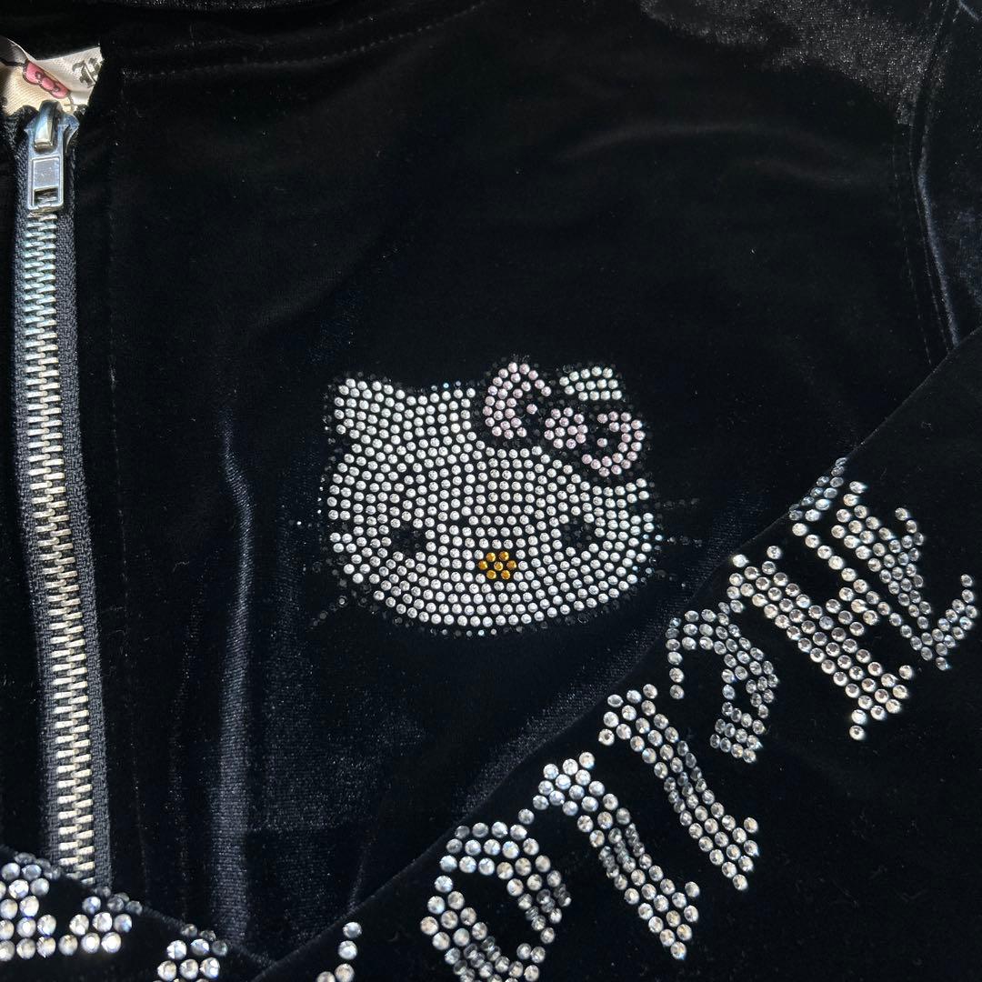 【希少】WEGO × HELLO KITTYコラボベロアパーカー　パンツ　キティ