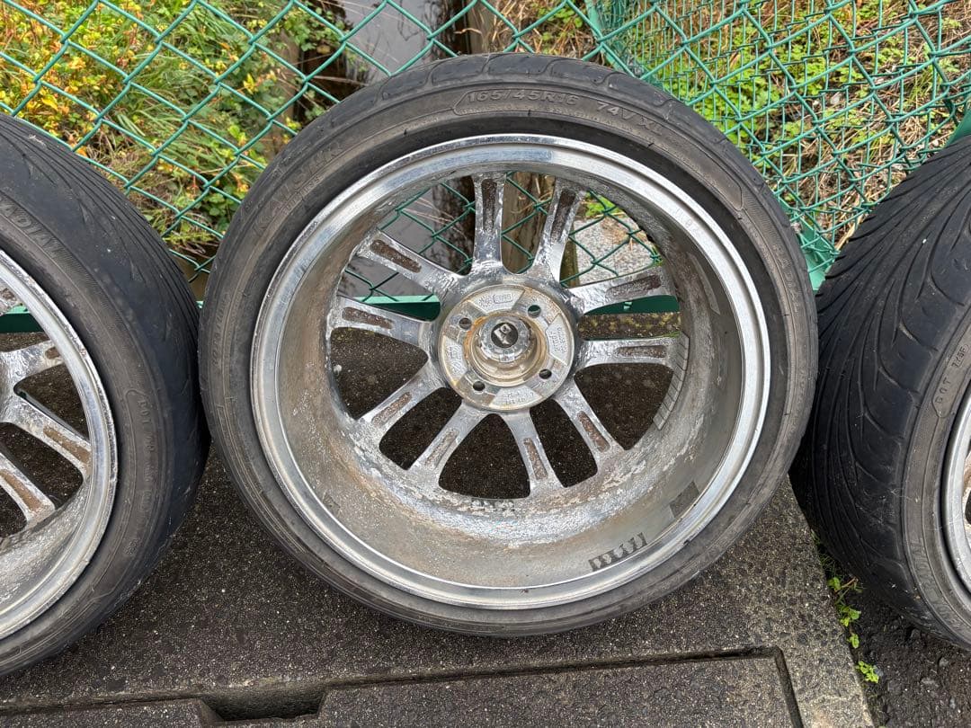 16インチクレンツェ クロームホイール 4本セット